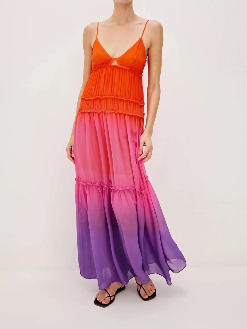 Rails Antonella Violet Dip Dye Dress